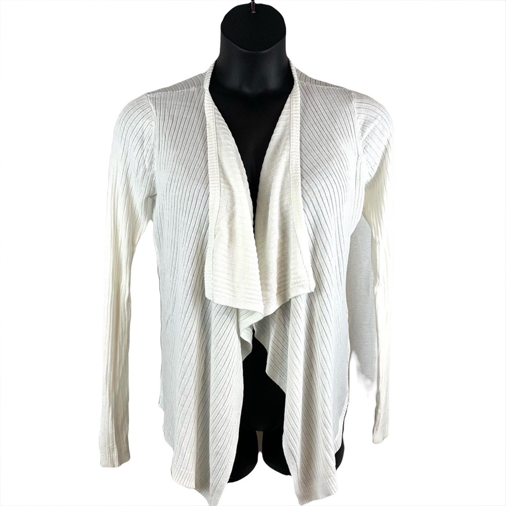 Cloud chaser open drape cardigan, size L